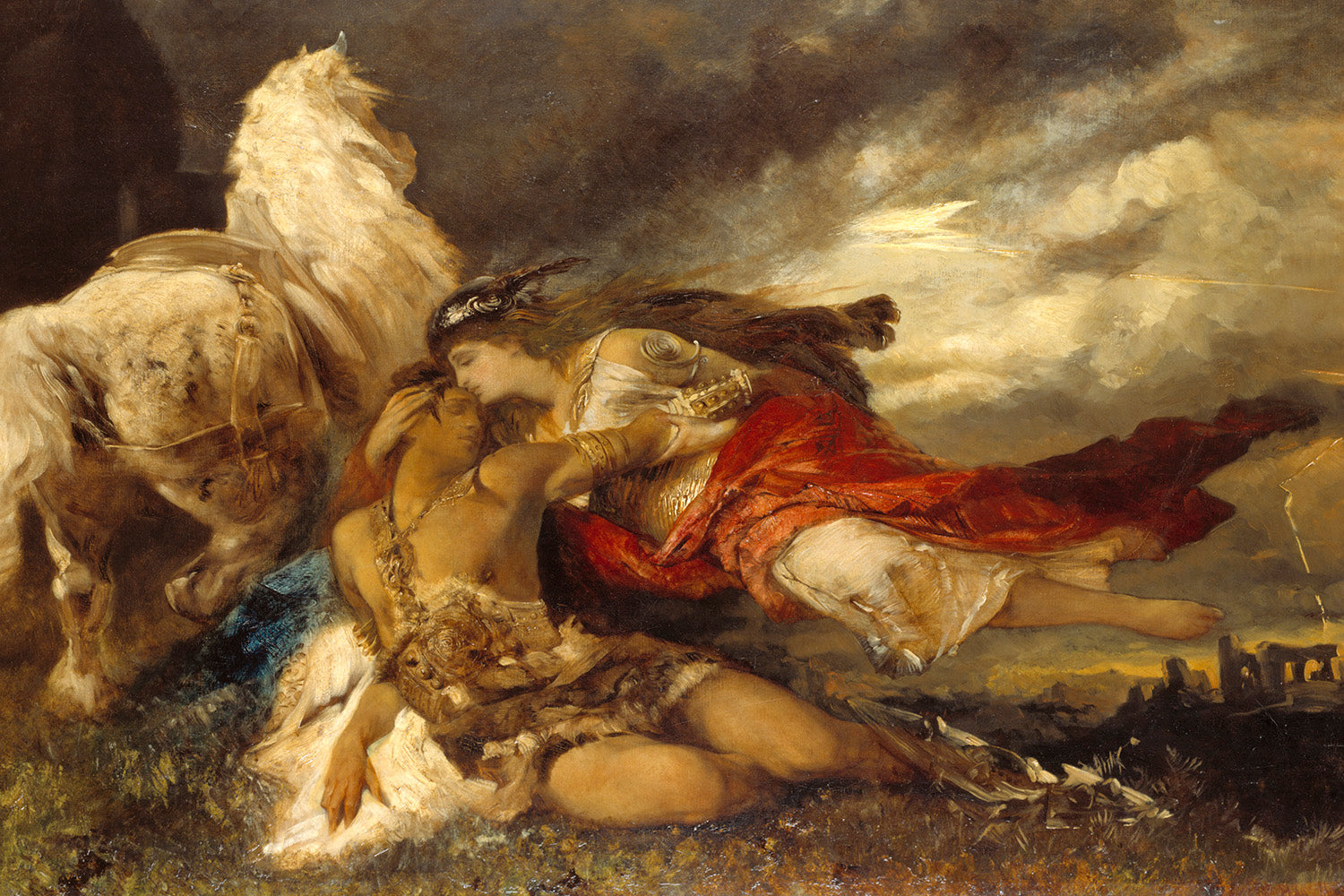 Brunhilde, the most Famous of all Valkyries