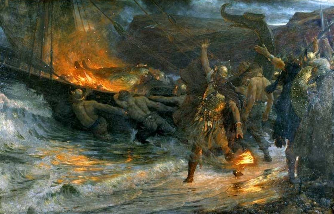 The Viking Funeral