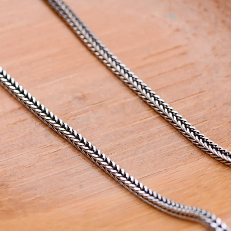 Gleipnir 925 Silver Foxtail chain