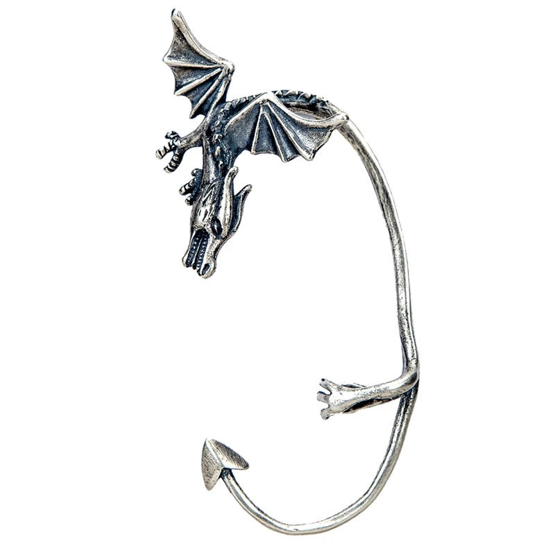 Dragon Wings 925 Sterling Silver Earring