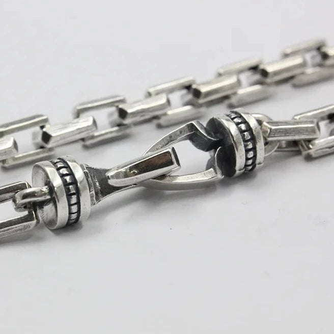 Gleipnir Chain 925 Sterling Silver Bracelet and Necklace