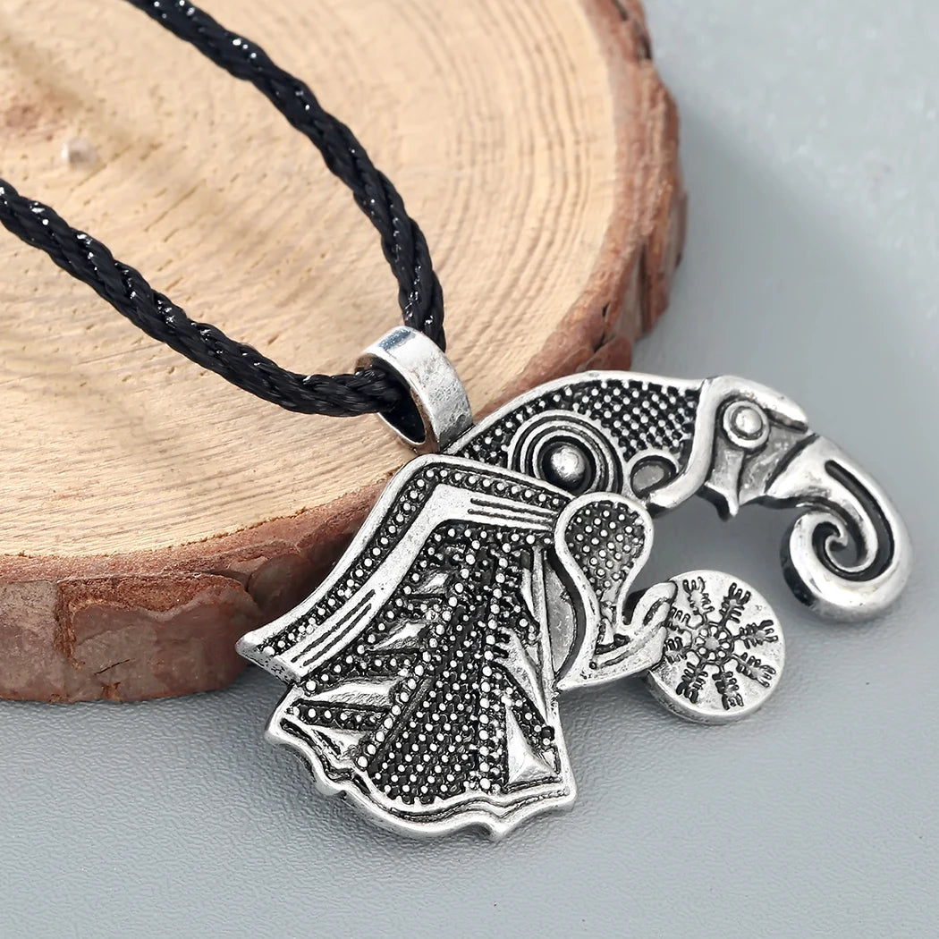 Ragnar Raven Necklace