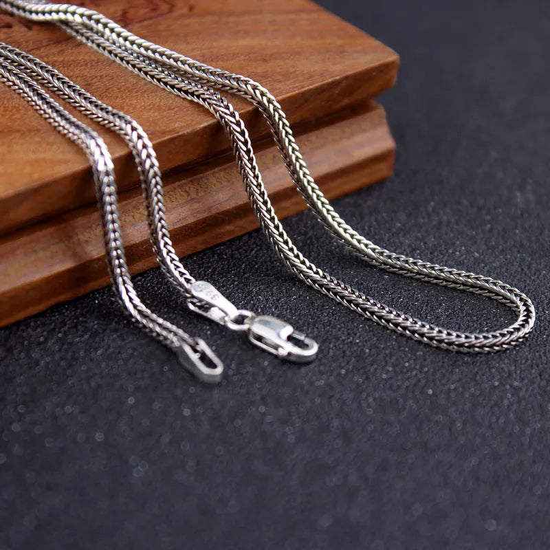 Gleipnir 925 Silver Foxtail chain
