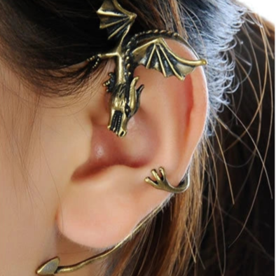 Dragon Wings 925 Sterling Silver Earring