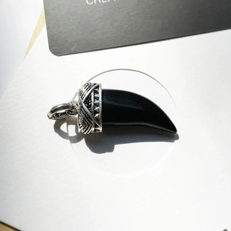 Jormungandr Fang 925 Sterling Silver Pendant
