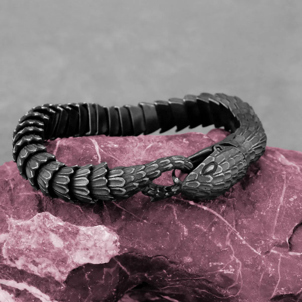 The Midgard Serpent Jormungandr Stainless Steel Bracelet