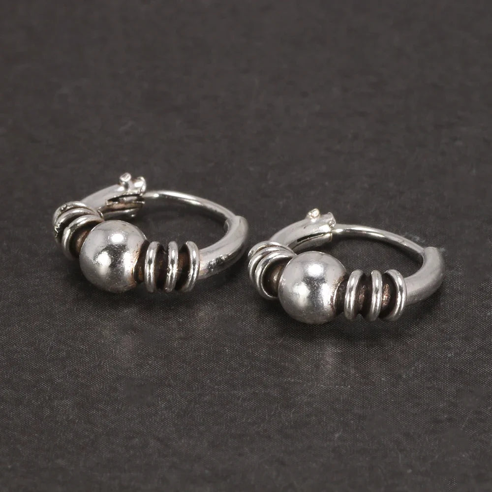 Oseberg Knot 925 Sterling Silver Earrings