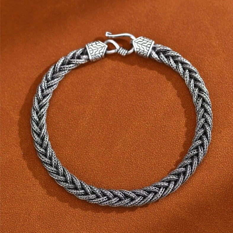 Threads of Fate 925 Sterling Silver Bracelet