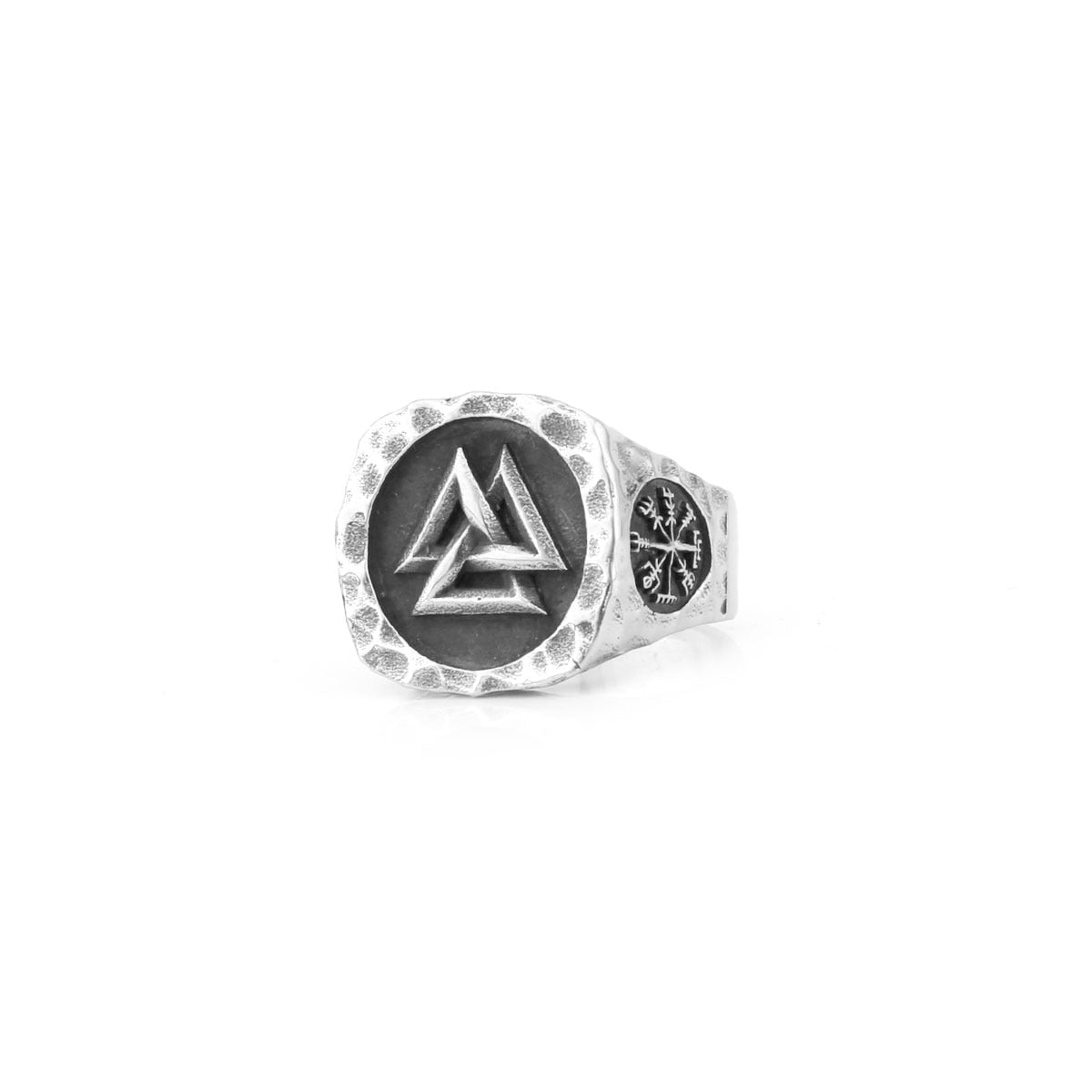 Valknut in Stainless Steel Ring