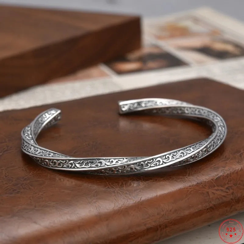 Freyr The Lord of Plenty 925 Sterling Silver Bracelet