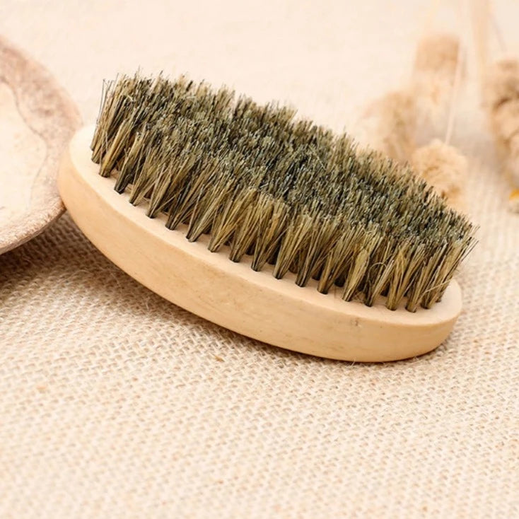 Viking Boar Bristle Brush and Wooden Comb