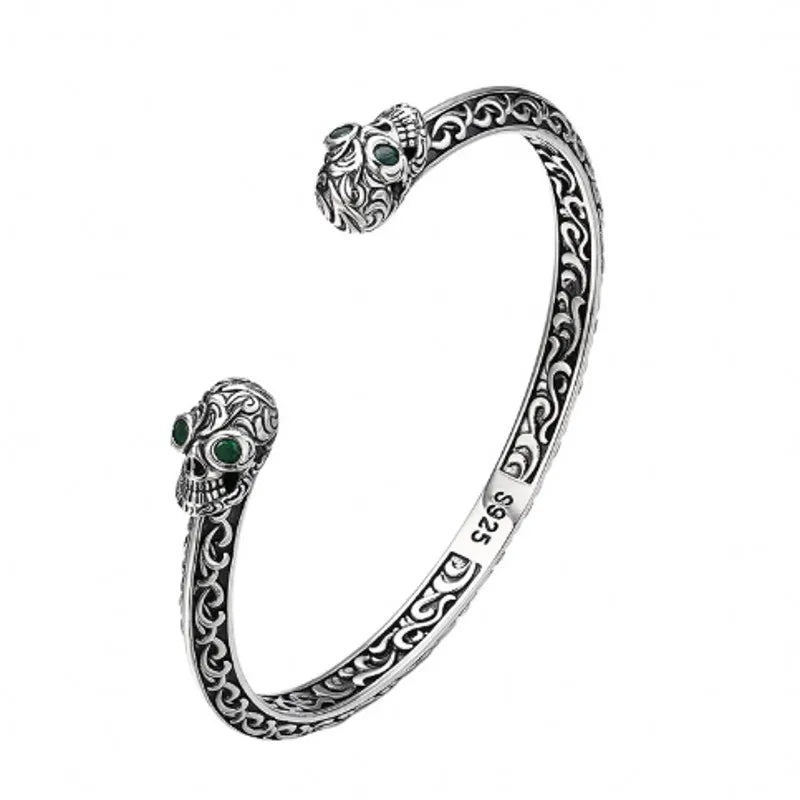 Hel The Goddess of Death Arm Ring in 925 Sterling Silver