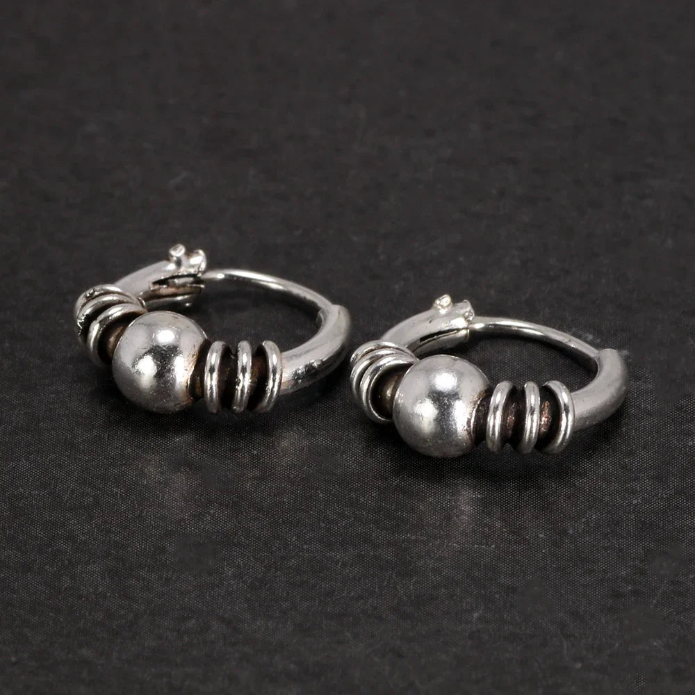 Oseberg Knot 925 Sterling Silver Earrings