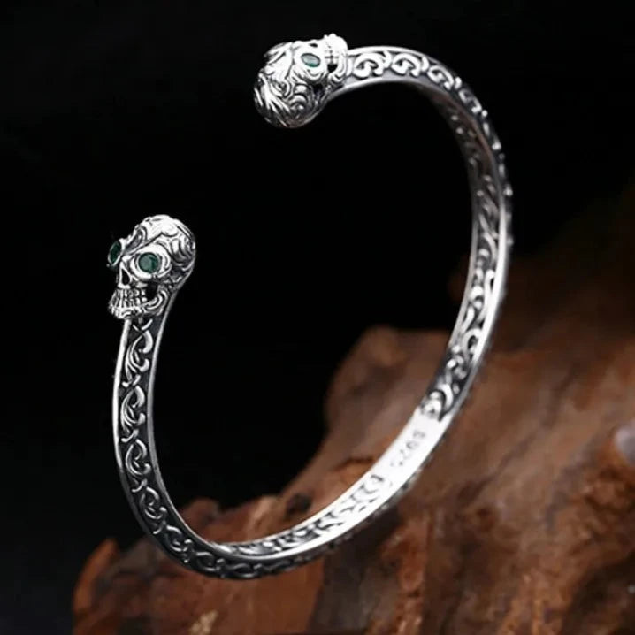 Hel The Goddess of Death Arm Ring in 925 Sterling Silver