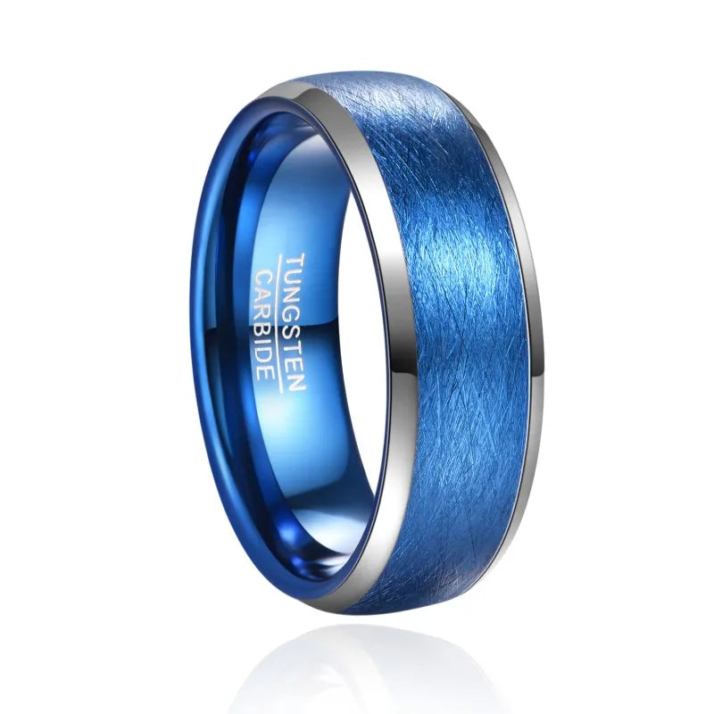 Waves of Njord Tungsten Carbide Ring