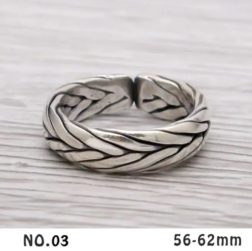 Wide Gleipnir - Handmade 925 Sterling Silver Ring