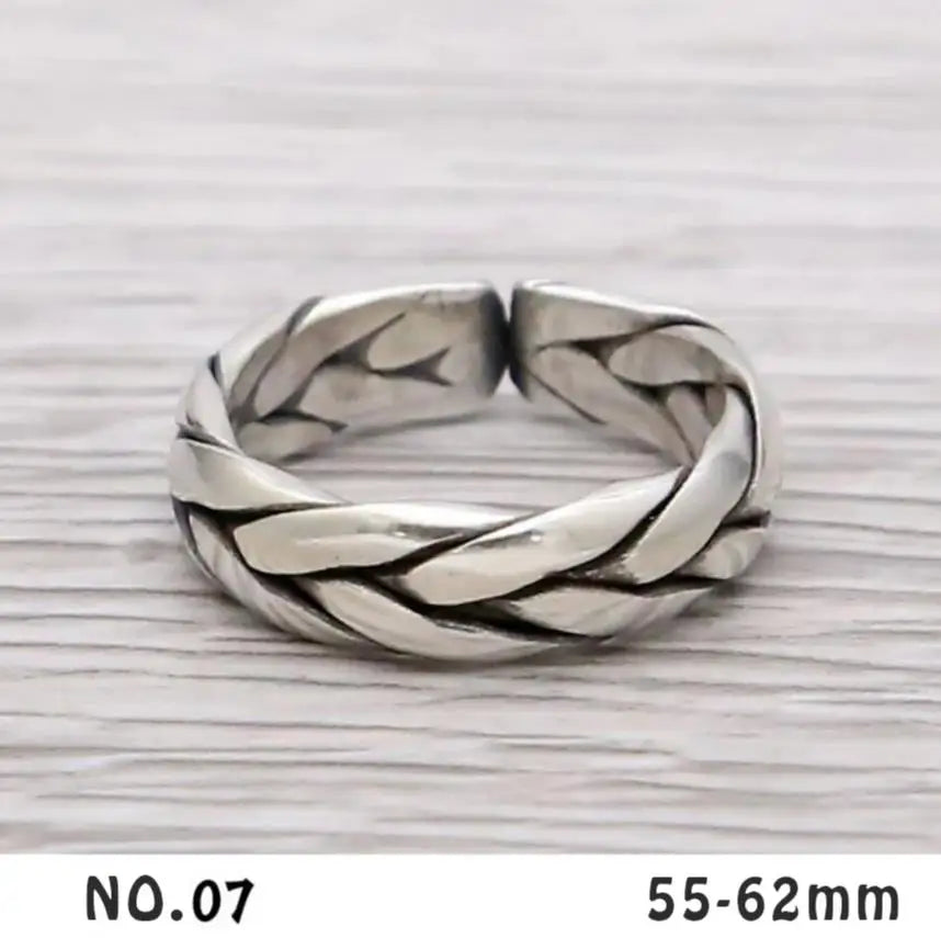 Wide Gleipnir - Handmade 925 Sterling Silver Ring