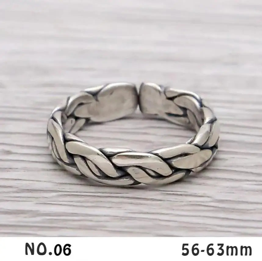 Wide Gleipnir - Handmade 925 Sterling Silver Ring