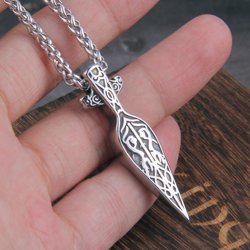 Gungnir - Odin's Spear Stainless Steel Necklace
