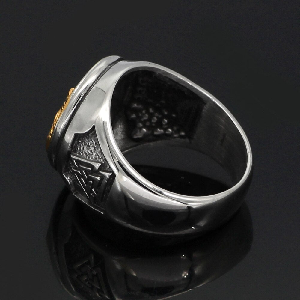 Fenrir Howls 316L Stainless Steel Ring