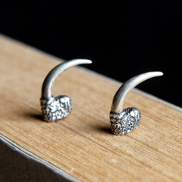 Dragon Claws 925 Sterling Silver Earrings