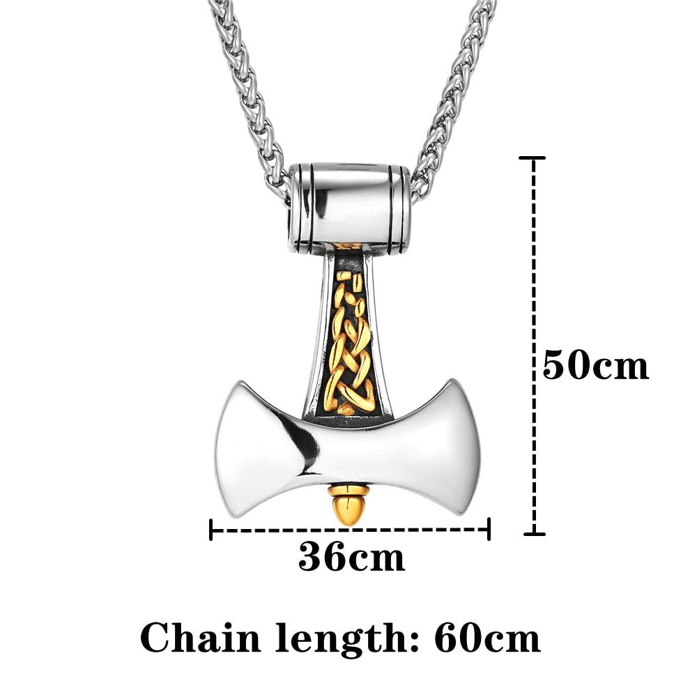 Berserker Axe Stainless Steel Necklace - TheWarriorLodge