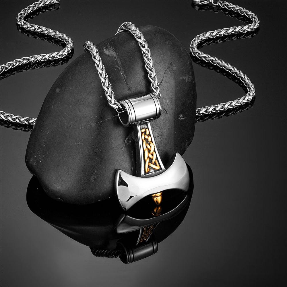 Berserker Axe Stainless Steel Necklace - TheWarriorLodge