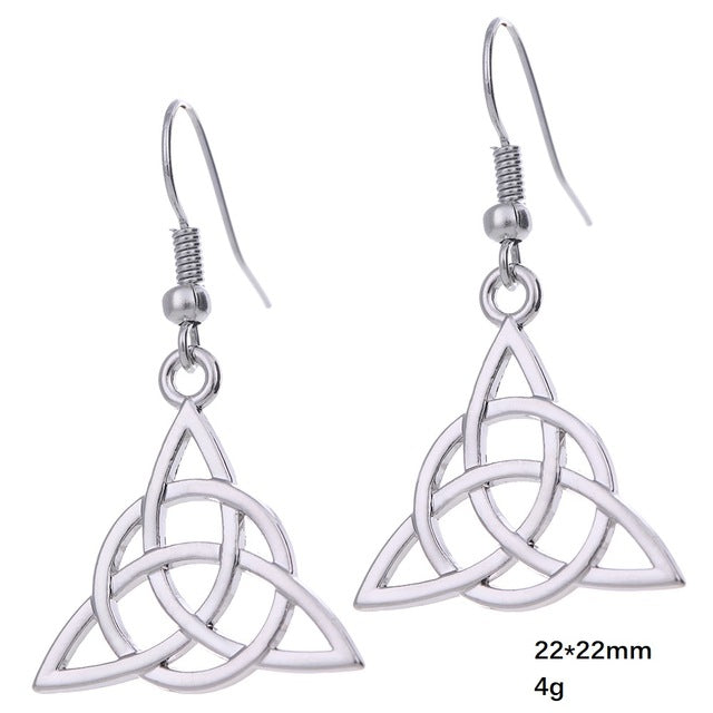 Triquetra Stainless Steel Earring