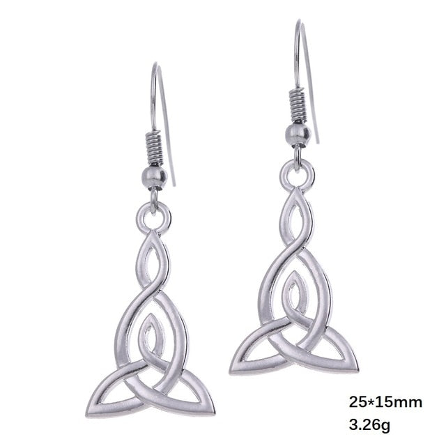 Triquetra Stainless Steel Earring