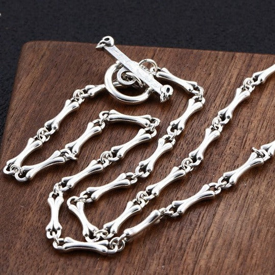 Bones of Hel 925 Sterling Silver Necklace