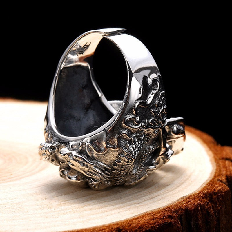 Champion of the Dead 925 Sterling Silver Adjustable Ring