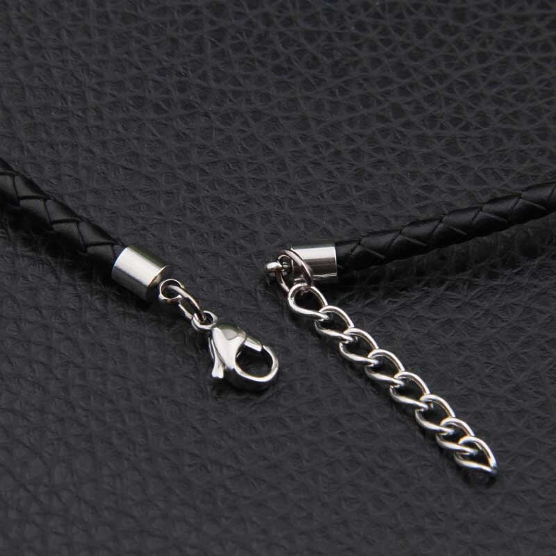 Leather Necklace Chain