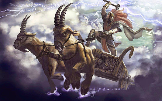 Who are the Goats that pull Thor's Chariot