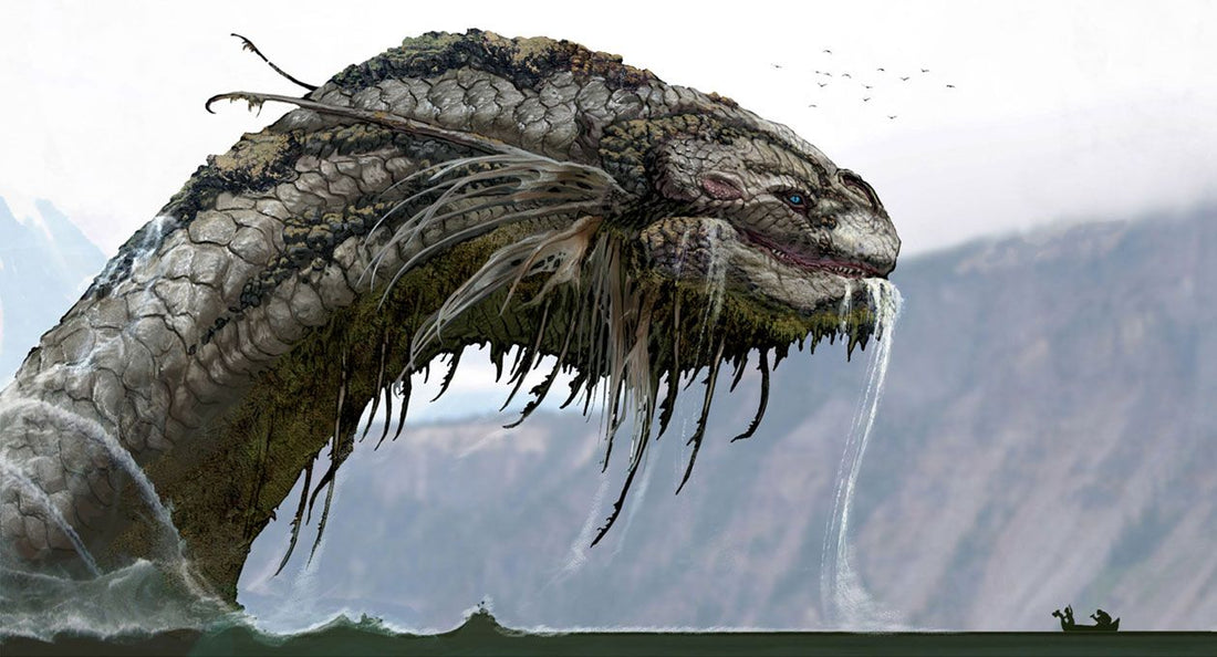 The God of Thunder Goes Fishing: Thor catches Jormungandr