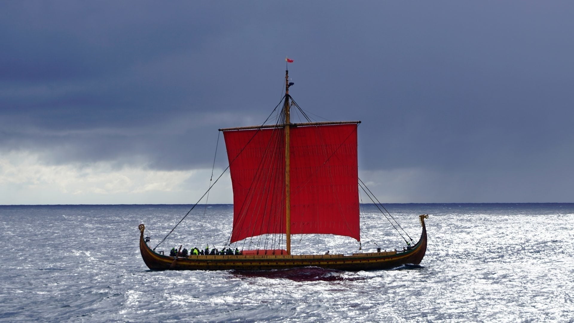 Travelling in a Viking Longship: a Hard Journey