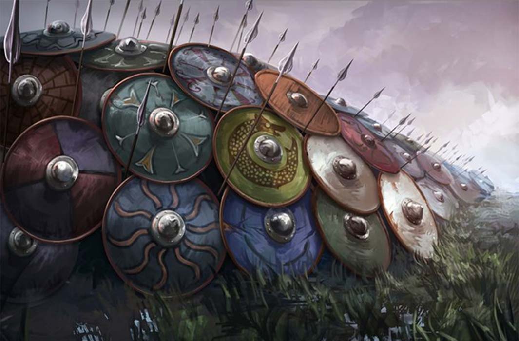 Researcher claims that Vikings did NOT use the shield wall in battle