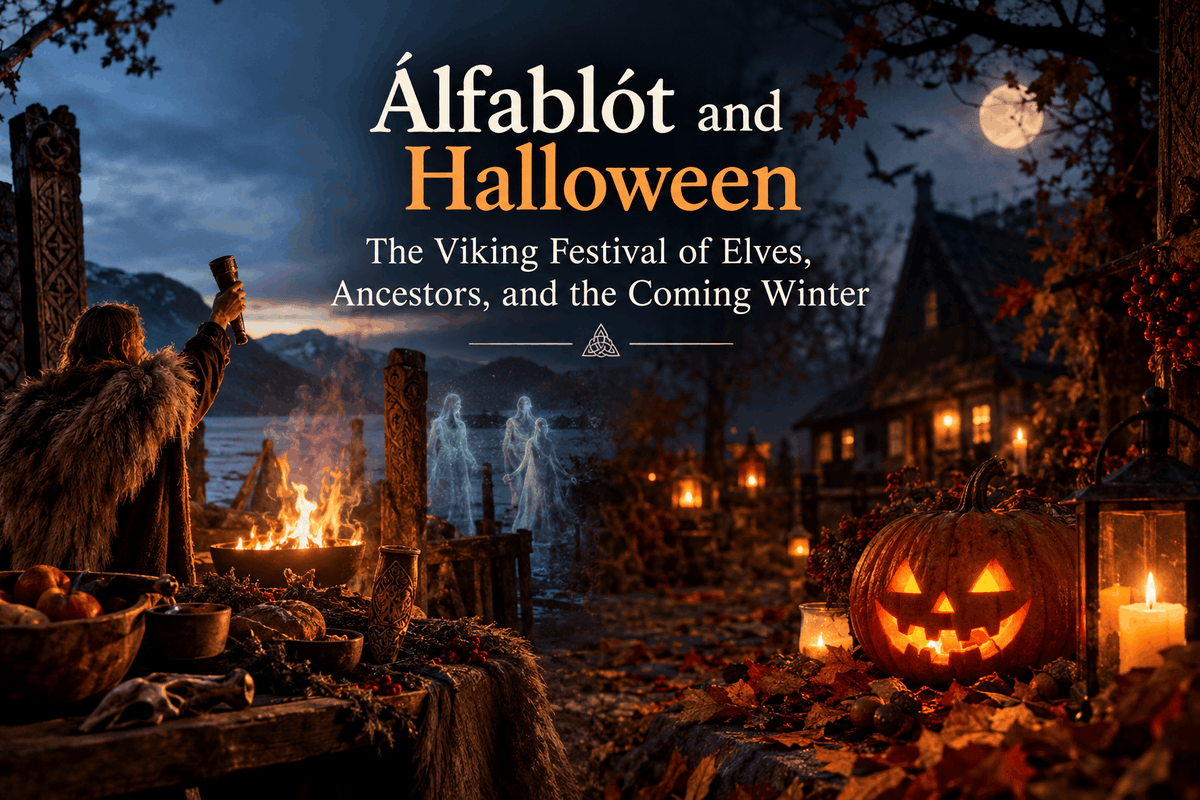 Álfablót, the Viking Festival of Elves and Ancestors vs. Halloween