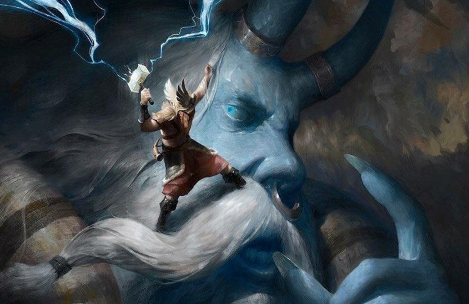 The Epic Duel Between Thor and the Jotun Hrungnir