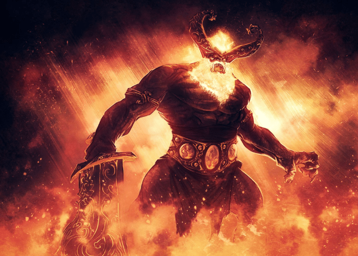 The Fire Giant Surtr