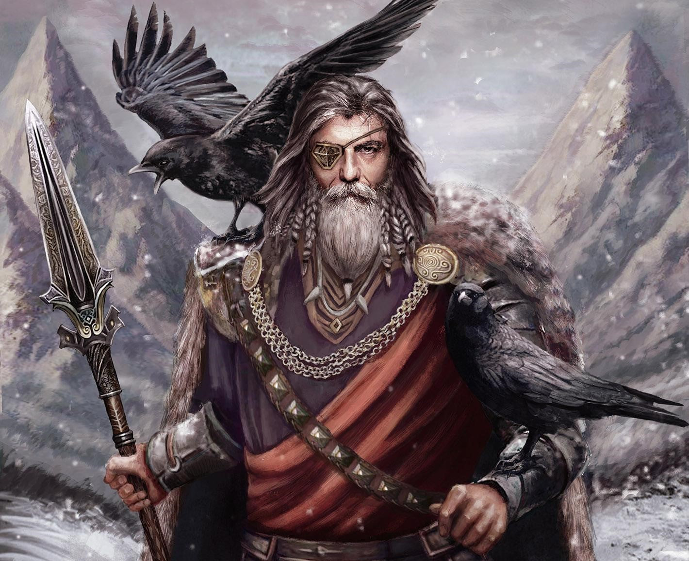 Odin the Allfather, the True God of War