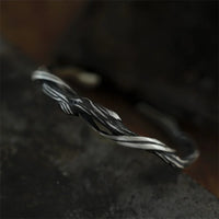 A Branch from Yggdrasil Steel Bracelet