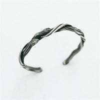 A Branch from Yggdrasil Steel Bracelet