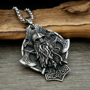 Berserker Warrior Steel Necklace
