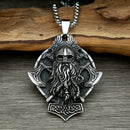 Berserker Warrior Steel Necklace