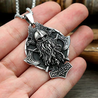 Berserker Warrior Steel Necklace