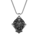 Berserker Warrior Steel Necklace