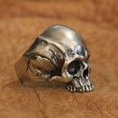 Bound to Hel Cupronickel Skull Ring