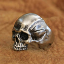 Bound to Hel Cupronickel Skull Ring