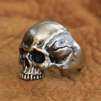 Bound to Hel Cupronickel Skull Ring