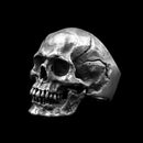 Bound to Hel Stainless Steel Skull Ring